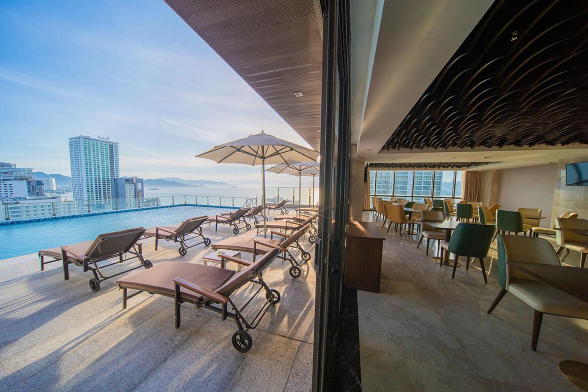 Green Beach Hotel Nha Trang Eksteriør billede
