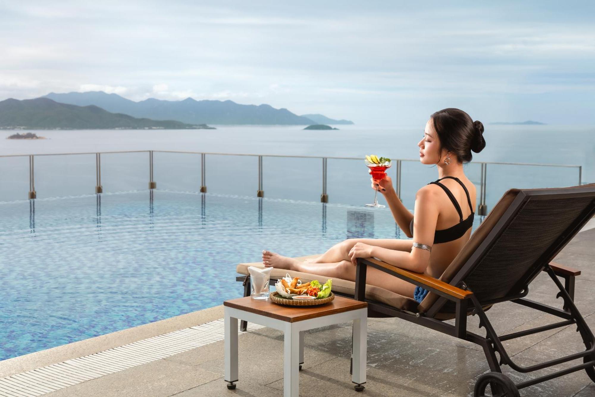 Green Beach Hotel Nha Trang Eksteriør billede