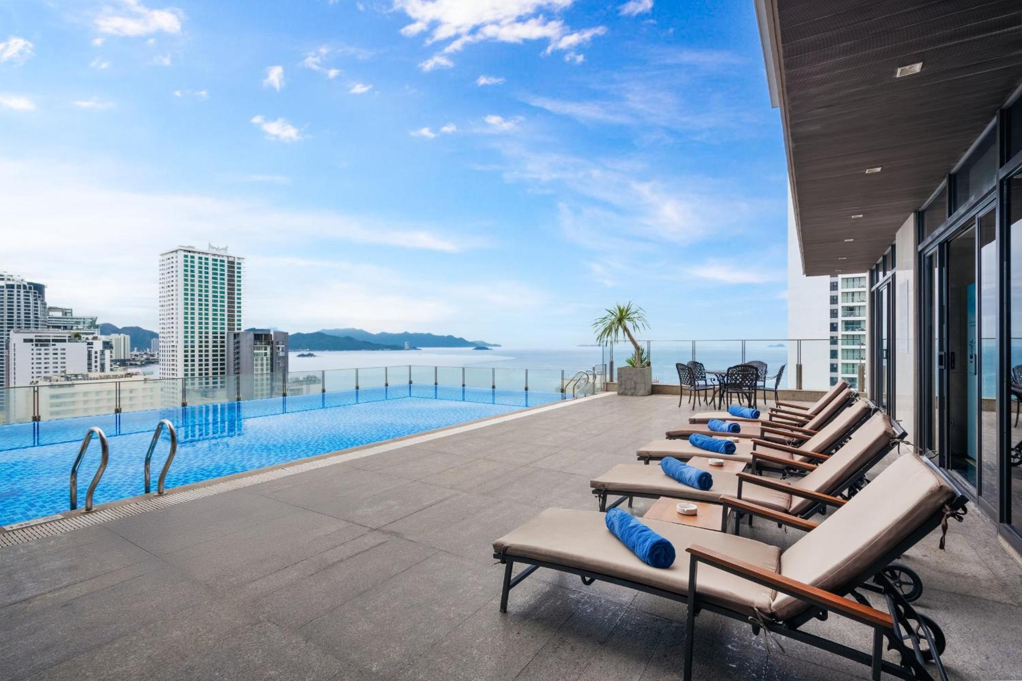 Green Beach Hotel Nha Trang Eksteriør billede